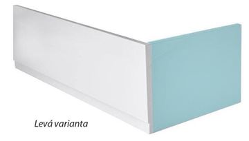 POLYSAN PLAIN čelní panel k vaně 180x59 cm, levý  72642 Obrázek - fotka