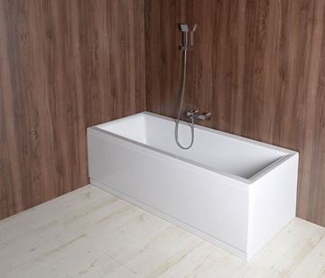 POLYSAN PLAIN čelní panel k vaně 180x59 cm, levý  72642 Obrázek - fotka