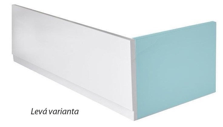 POLYSAN PLAIN čelní panel k vaně 170x59 cm, levý  72624 Obrázek - fotka
