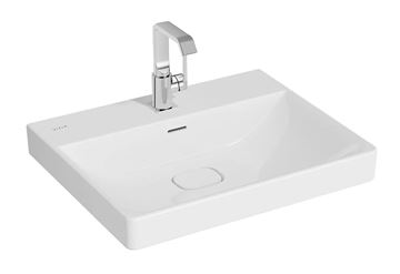VITRA METROPOLE umyvadlo 60 cm, s otvorem pro baterii a přepadem, VitrAhygiene