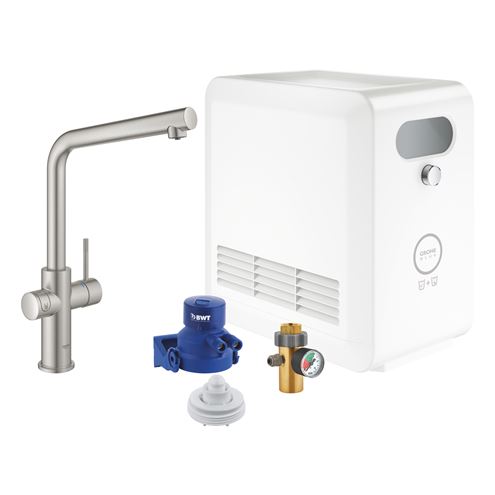 GROHE BLUE PROFESSIONAL dřezové elektronická baterie, s filtračním a chladícím zařízením, Bluetooth, napájení ze sítě, superseel 31347DC3 Obrázek - Hlavní obrázek