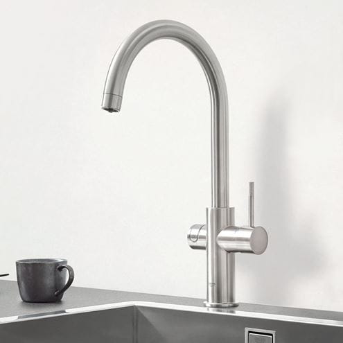 GROHE BLUE PROFESSIONAL dřezové elektronická baterie, s filtračním a chladícím zařízením, Bluetooth, napájení ze sítě, supersteel 31323DC2 Obrázek - fotka