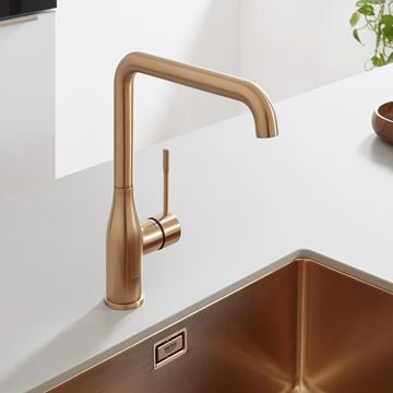 GROHE ESSENCE NEW dřezová baterie, kartáčovaný warm sunset 30269DL0 Obrázek - fotka