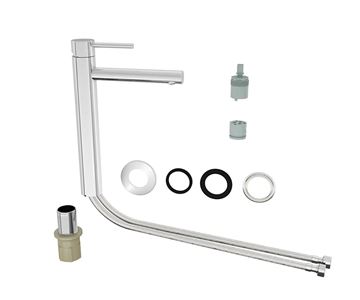 VITRA ORIGIN umyvadlová stojánková baterie, chrome A42557 Obrázek - fotka