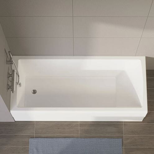 VITRA ORIGIN vanová nástěnná baterie, s přepínačem, chrom A42619 Obrázek - fotka