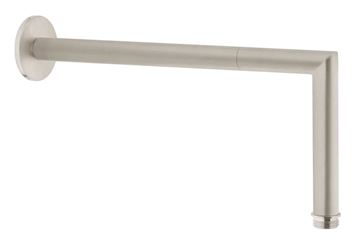 VITRA sprchové rameno 340 mm, nástěnné, kartáčovaný nikl