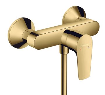 HANSGROHE TALIS E sprchová nástěnná baterie, leštěný vzhled zlata