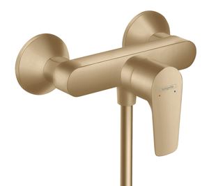 HANSGROHE TALIS E sprchová nástěnná baterie, kartáčovaný bronz