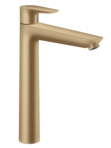 HANSGROHE TALIS E umyvadlová stojánková baterie, s odtokovou soupravou, EcoSmart, kartáčovaný bronz 71716140 Obrázek - Hlavní obrázek