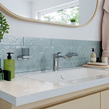 HANSGROHE VIVENIS umyvadlová stojánková baterie, s odtokovou soupravou, EcoSmart, chrom 75020000 Obrázek - fotka