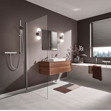 HANSGROHE VIVENIS umyvadlová stojánková baterie, s odtokovou soupravou, EcoSmart, chrom 75020000 Obrázek - fotka