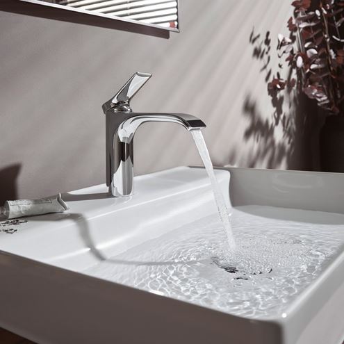 HANSGROHE VIVENIS umyvadlová stojánková baterie, s odtokovou soupravou, EcoSmart, chrom 75020000 Obrázek - fotka