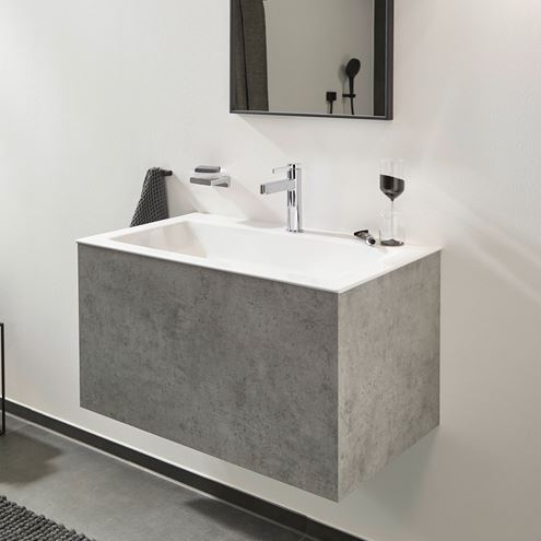 HANSGROHE FINORIS umyvadlová stojánková baterie, s odtokovou soupravou, EcoSmart, chrom 76010000 Obrázek - fotka