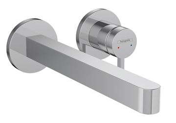 HANSGROHE FINORIS umyvadlová podomítková baterie, s odtokovou soupravou, EcoSmart, chrom