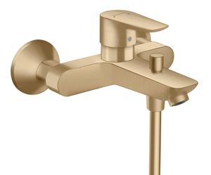 HANSGROHE TALIS E vanová nástěnná baterie, s přepínačem, kartáčovaný bronz