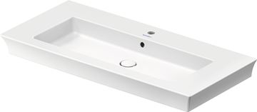 DURAVIT WHITE TULIP umyvadlo 105,5 cm, s otvorem pro baterii a přepadem