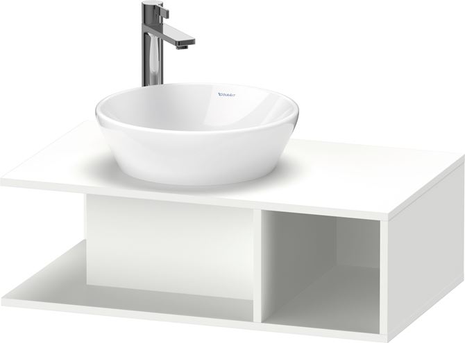 DURAVIT D-NEO skříňka pod umyvadlo 80x48x26 cm, 1 police, White matt DE491801818 Obrázek - Hlavní obrázek