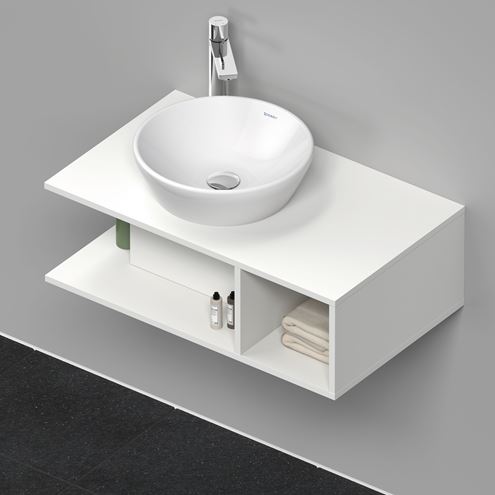 DURAVIT D-NEO skříňka pod umyvadlo 80x48x26 cm, 1 police, White matt DE491801818 Obrázek - fotka