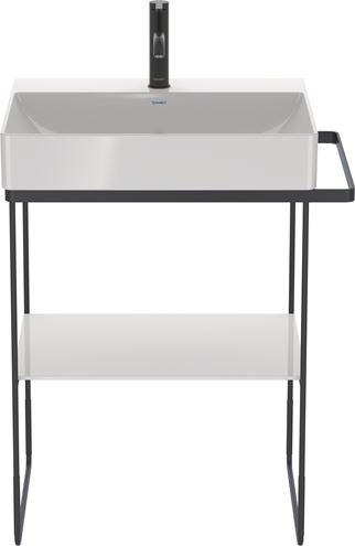 DURAVIT DURASQUARE kovový podstavec pro umyvadlo, matná černá 0031014600 Obrázek - fotka