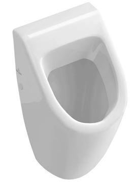 VILLEROY & BOCH VERITY DESIGN 2.0 pisoár, zadní přívod vody, alpská bílá