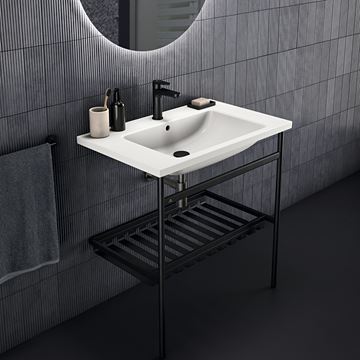 IDEAL STANDARD I.LIFE B umyvadlo 81 cm, s otvorem pro baterii a přepadem T460401 Obrázek - fotka