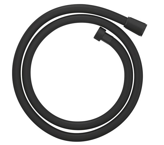 GROHE SILVERFLEX sprchová hadice 1250 mm, hladká, TwistStop, AntiFold, plast, phantom black 28362KF1 Obrázek - Hlavní obrázek