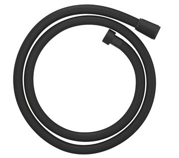 GROHE SILVERFLEX sprchová hadice 1250 mm, hladká, TwistStop, AntiFold, plast, phantom black
