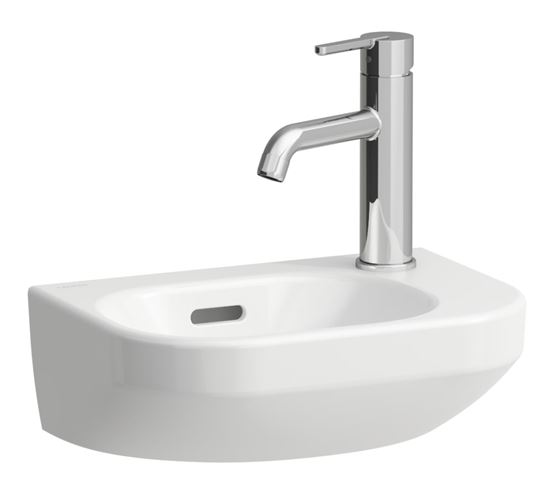 LAUFEN LUA umývátko 50 cm, s otvorem pro baterii vpravo, s přepadem, LCC H8150800001061 Obrázek - Hlavní obrázek