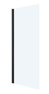 HÜPPE CLASSICS 2 EASY ENTRY BLACK EDITION boční stěna 80x200 cm, matná černá/čiré sklo
