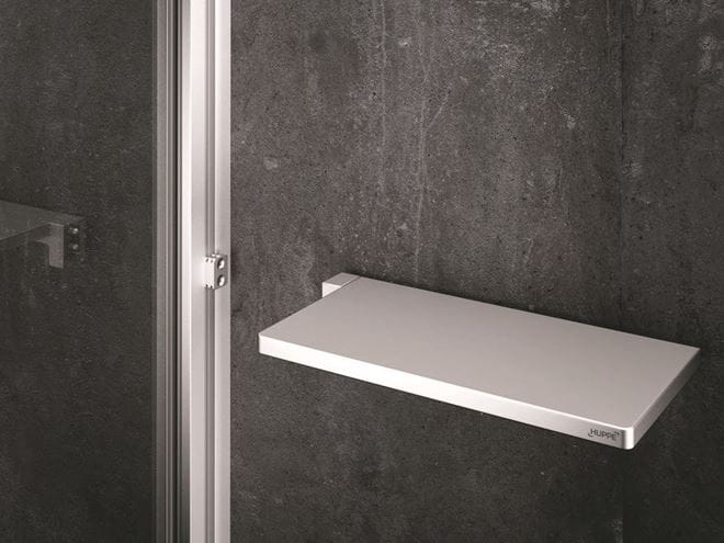HÜPPE SELECT+ police 213 mm, na sprchový kout, bílá SL2101.182 Obrázek - Hlavní obrázek