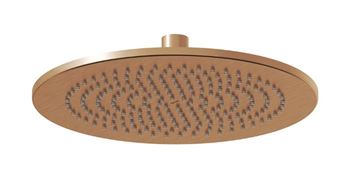RAVAK CHROME 980.60 horní sprcha pr. 250 mm, růžové kartáčované zlato