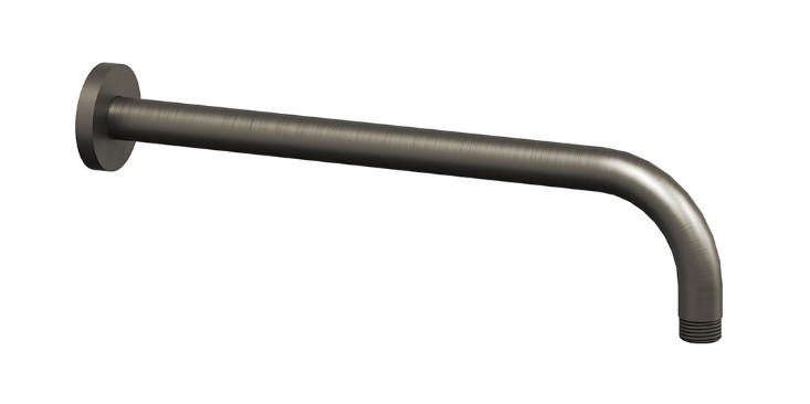 RAVAK 702.21 sprchové rameno 351 mm, nástěnné, kartáčovaný grafit X07P700 Obrázek - Hlavní obrázek