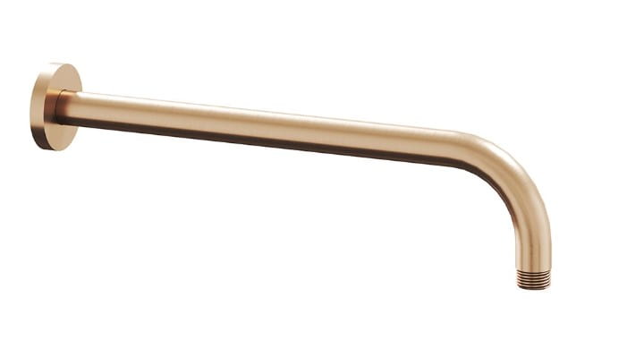 RAVAK 702.61 sprchové rameno 351 mm, nástěnné, růžové kartáčované zlato X07P712 Obrázek - Hlavní obrázek