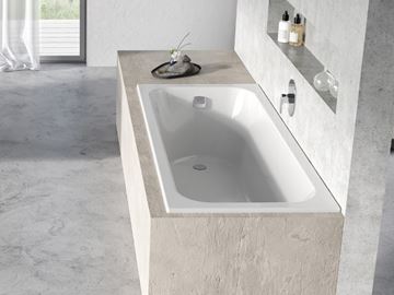 RAVAK CHROME SLIM vana 160x70 cm, bez nožiček, akrylát  C731300000 Obrázek - fotka