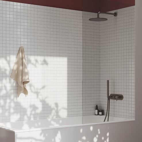 RAVAK CHROME 980.20 horní sprcha pr. 250 mm, kartáčovaný grafit X07P699 Obrázek - fotka