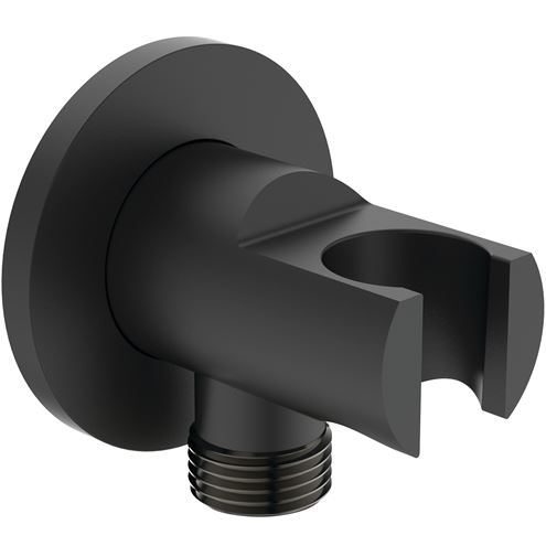 IDEAL STANDARD IDEALRAIN držák ruční sprchy s připojením na vodu, matná černá  BC807XG Obrázek - Hlavní obrázek