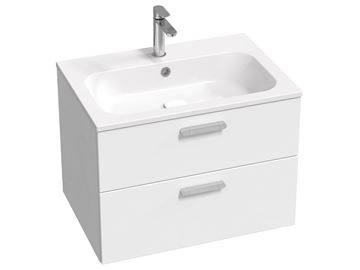 RAVAK CHROME SLIM umyvadlo 70 cm, s otvorem pro baterii a přepadem, litý mramor XJG01170001 Obrázek - fotka
