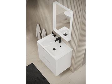 RAVAK SD CLASSIC II skříňka pod umyvadlo 80x45x58,5 cm, 2 zásuvky, lesklá bílá X000001480 Obrázek - fotka
