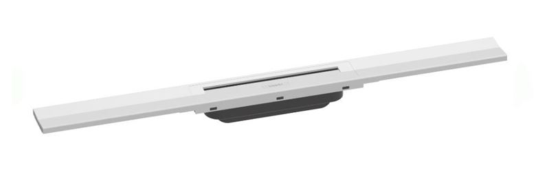 HANSGROHE 700 RAINDRAIN FLEX vrchní sada sprchového žlabu, zkracovatelný, pro instalaci volně na plochu, matná bílá 56043700 Obrázek - Hlavní obrázek