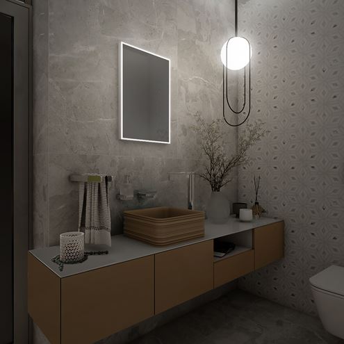 NIMCO ZP 13000 zrcadlo 40x60 cm, reverzibilní, s osvětlením ZP 13000 Obrázek - fotka