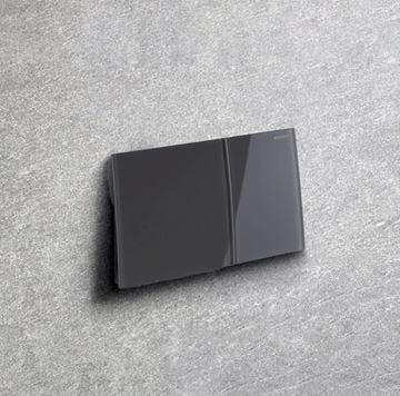 GEBERIT SIGMA 70 ovládací tlačítko pro dvě splachování, easy-to-clean, sklo, láva  115.622.JK.1 Obrázek - fotka