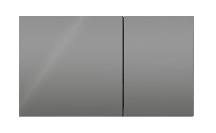 GEBERIT SIGMA 70 ovládací tlačítko pro dvě splachování, easy-to-clean, sklo, láva  115.622.JK.1 Obrázek - Hlavní obrázek