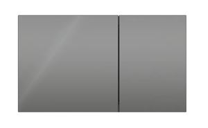 GEBERIT SIGMA 70 ovládací tlačítko pro dvě splachování, easy-to-clean, sklo, láva 
