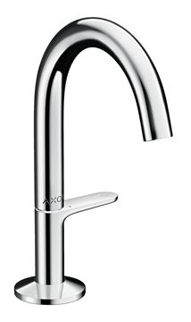 AXOR ONE umyvadlová stojánková baterie, s odtokovou soupravou, CoolStart, EcoSmart, chrom
