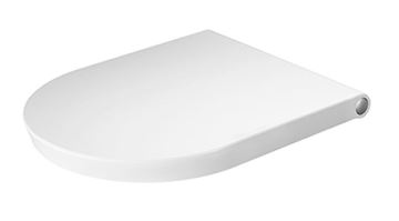 DURAVIT WHITE TULIP WC sedátko, Soft-Close, lesklá bílá