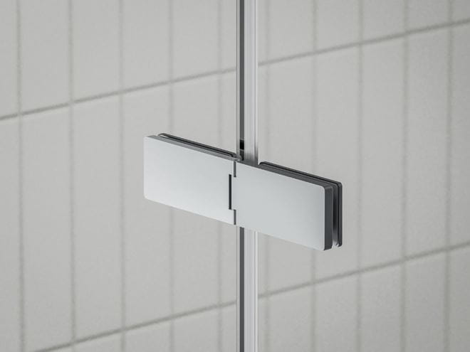 RAVAK COOL COSD2 120 sprchové dveře 120x195 cm, křídlové, lesklý chrom/čiré sklo X0VVGCA00Z1 Obrázek - fotka