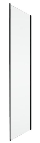 RONAL AMALIA D35F1 boční stěna 90x200 cm, matná černá/čiré sklo D35F1 090 06 07 Obrázek - Hlavní obrázek