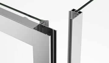 RONAL TOP-LINE S TOPF boční stěna 90x200 cm, aluchrom/čiré sklo TOPF2 090 50 07 Obrázek - fotka
