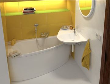 RAVAK AVOCADO 160 L čelní panel k vaně 160x56,5 cm, levý CZQ1000A00 Obrázek - fotka