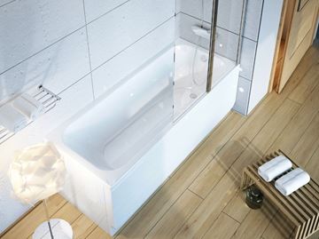 RAVAK CHROME 75 boční panel k vaně 71x56,5 cm CZ74130A00 Obrázek - fotka